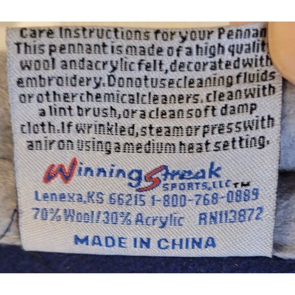 New England Patriots Super Bowl XXXIX Champions Winning Streak Banner - Picture 8 of 10